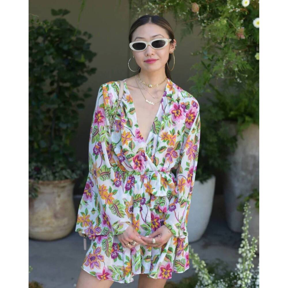 NEW MISA LOS ANGELES kaia dress in floral exotica - Picture 4 of 4